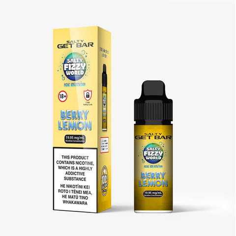 Salty GET Bar Berry Lemon Disposable Vape | Shosha Vape NZ