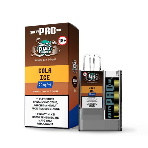 Salty Pro Bar Cola Ice Disposable Vape | Electric Vape NZ
