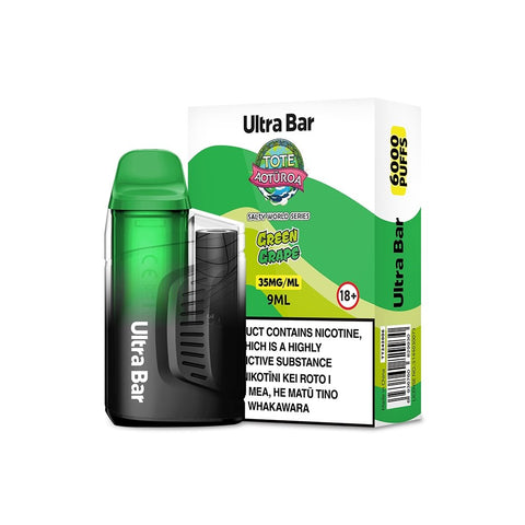 Ultra Bar Green Grape Disposable Vape | Electric Vape NZ