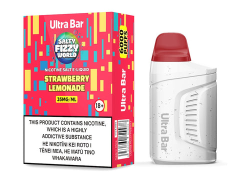 Ultra Bar Strawberry Lemonade Disposable Vape | Electric Vape NZ